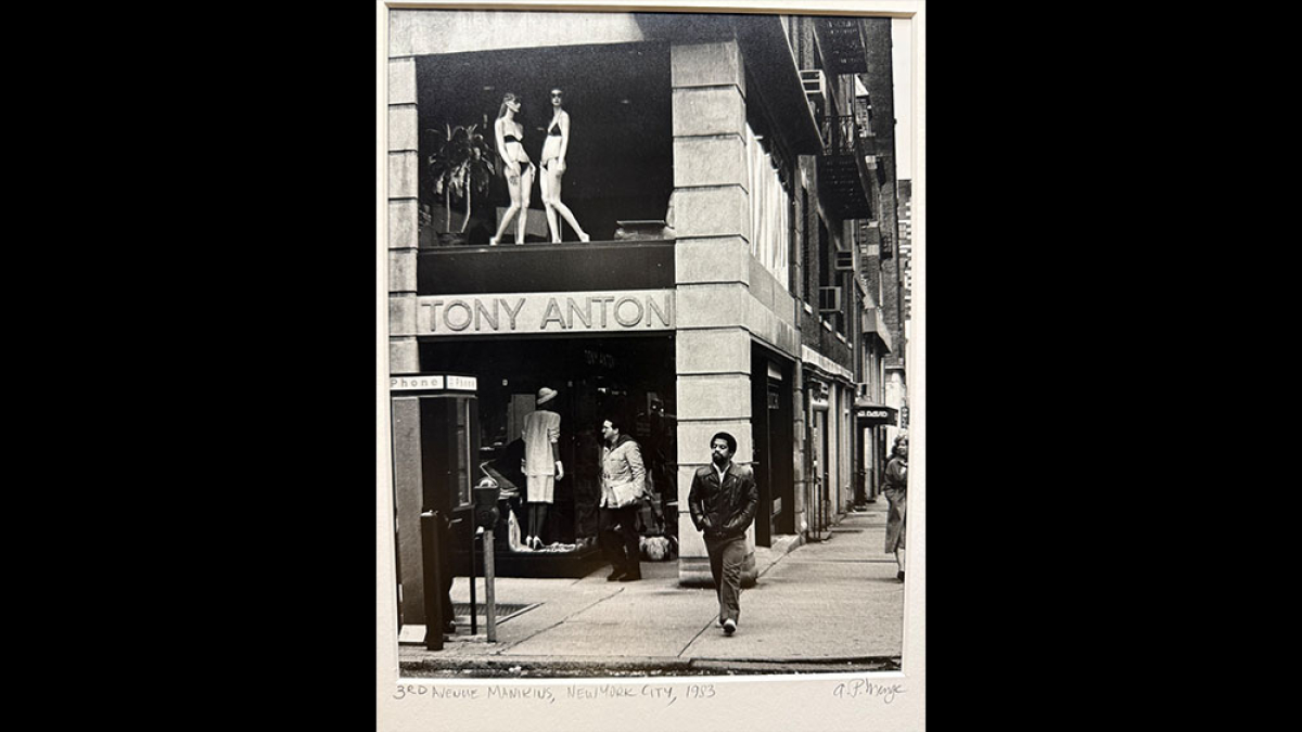 Lot 102_3rd Avenue Manequins, NYC, 1983 © Arthur Mange; 14” X 11”; $125