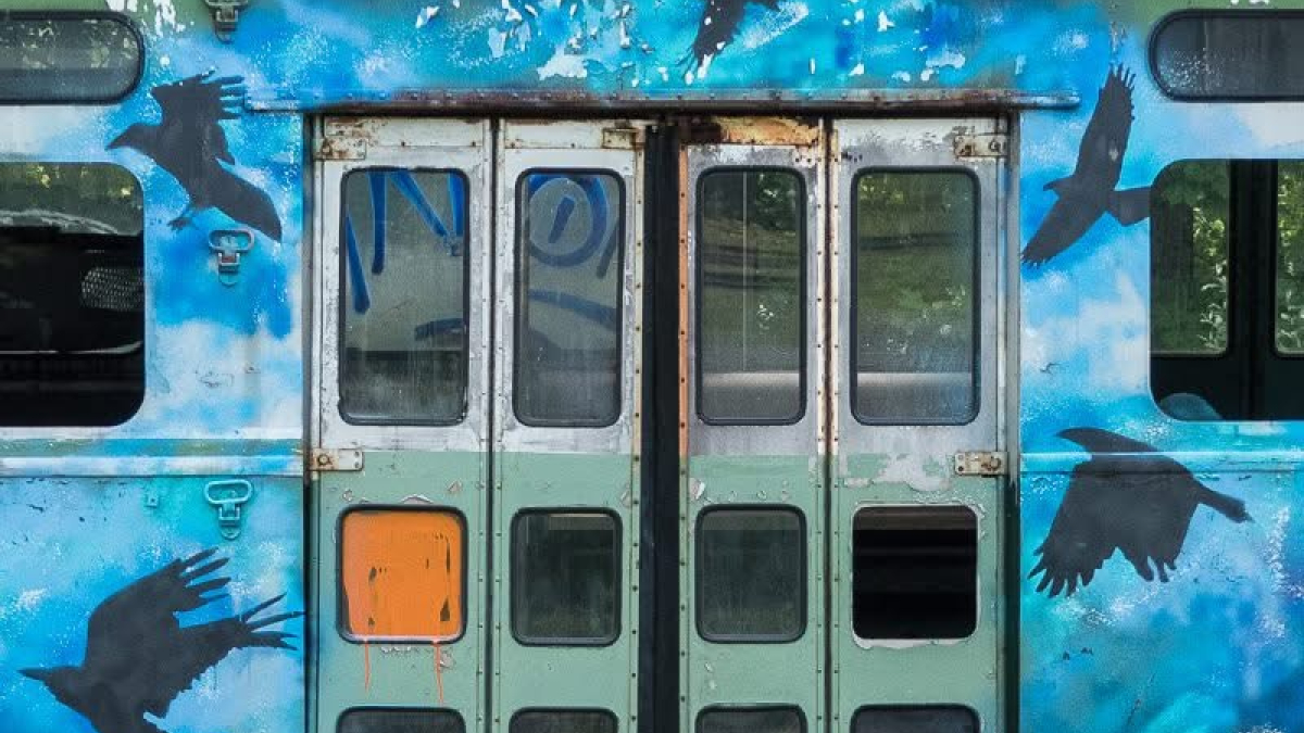 Lot 121_The Magic Bus © Marc St. Onge; 13” X 19”; $195