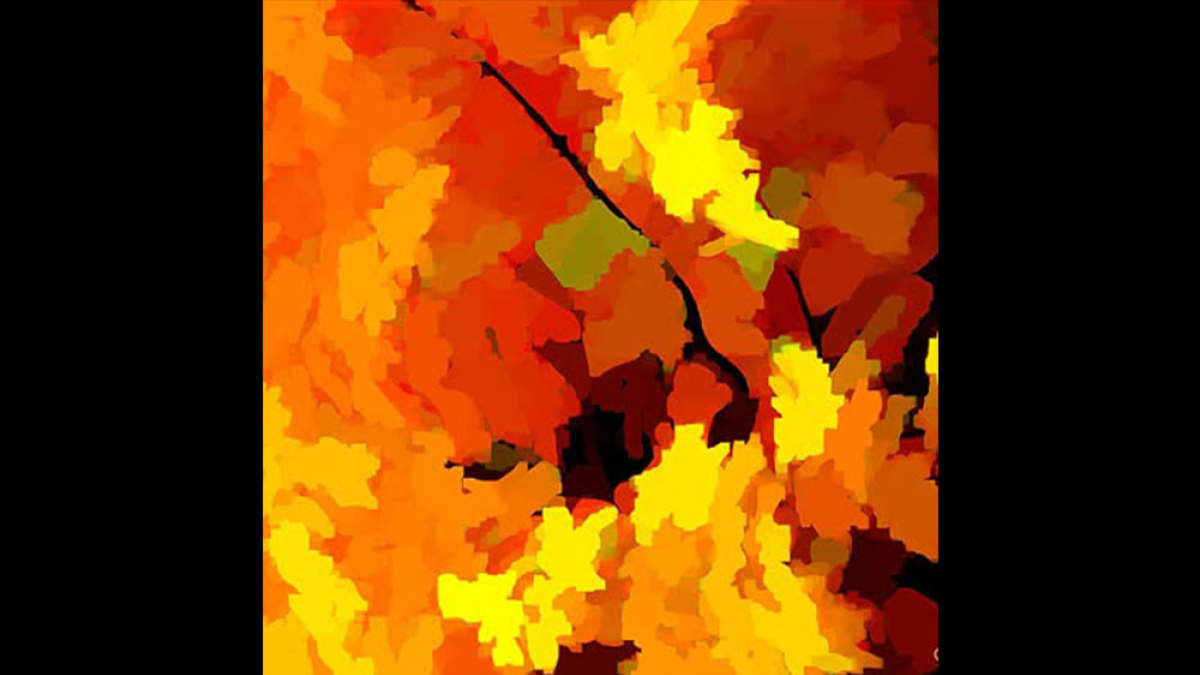 Lot 134_Autumn Leaves © Julius Lester; 8.5” X 11”; $125