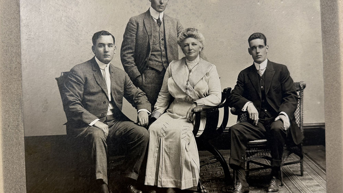 Lot 147_19th Century Victorian Families © unknown; Matted 14” X 30”; Mounted