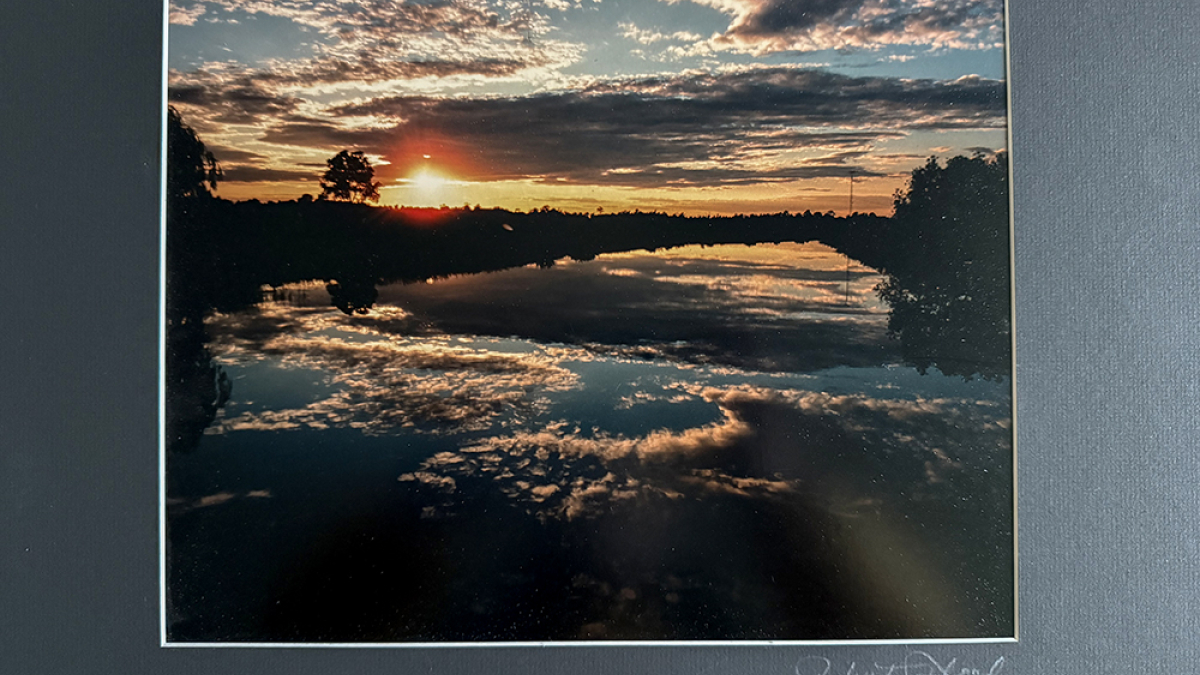 Lot 148_Sunset Reflection, NY © Robert Floyd; Matted 16” X 20”; $300; Matted