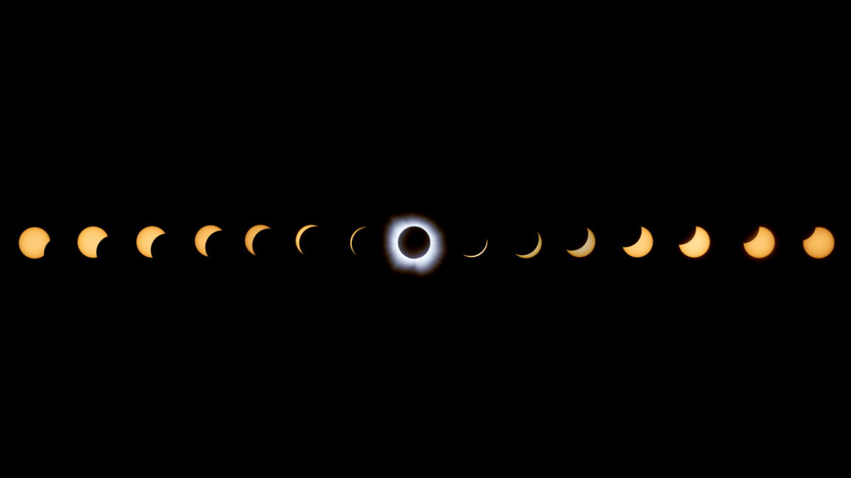 2024 Eclipse Sequence © 2024 Joe Kruzel
