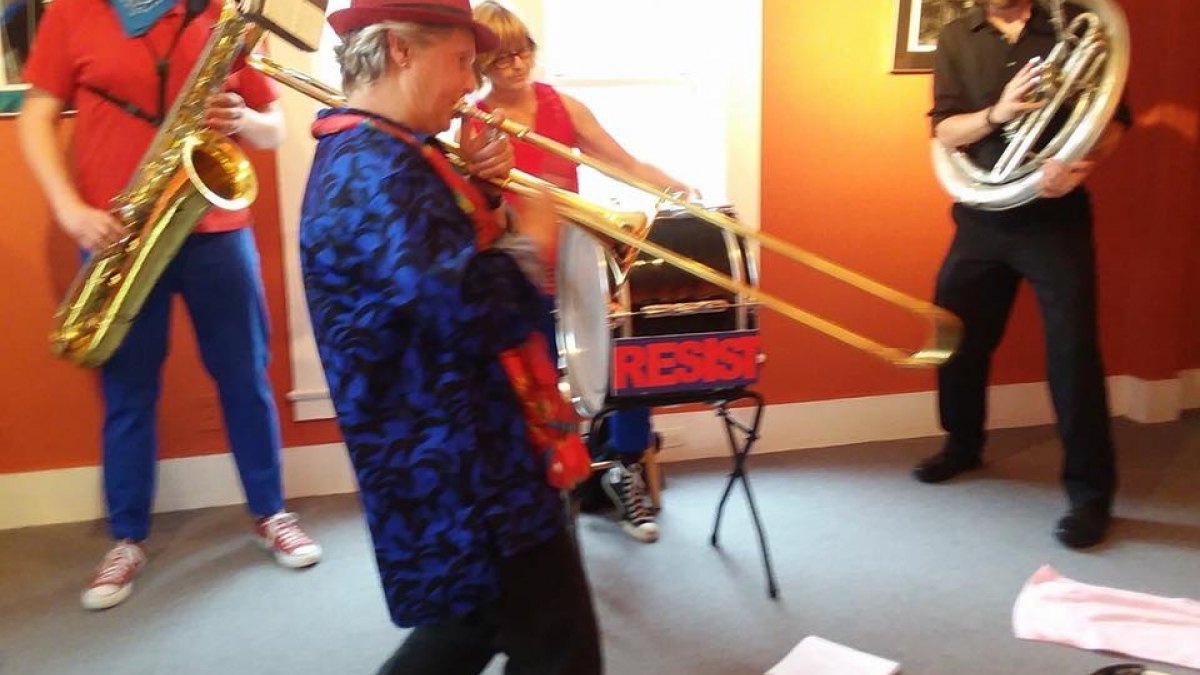 Prone to Mischief Performs at Monson House of Art ©Robert Floyd, 2019