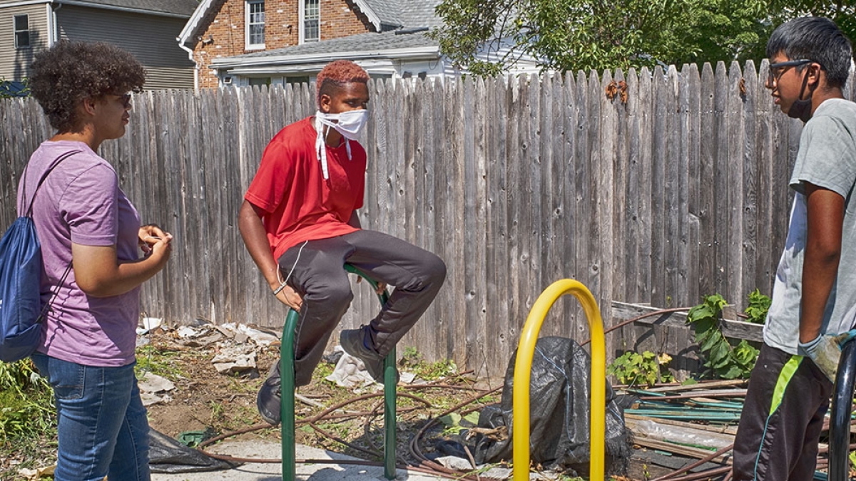 Gardening the Community Garden #35_1 © 2020 Patricia Crutchfield