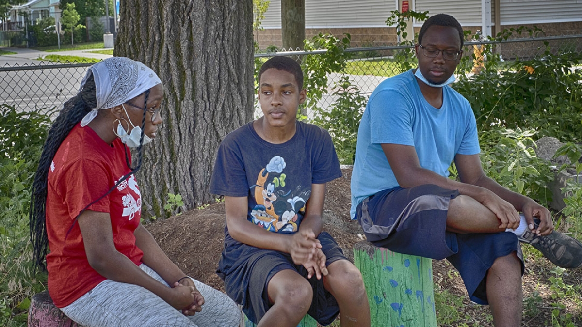 Gardening the Community Garden #35_3 © 2020 Patricia Crutchfield