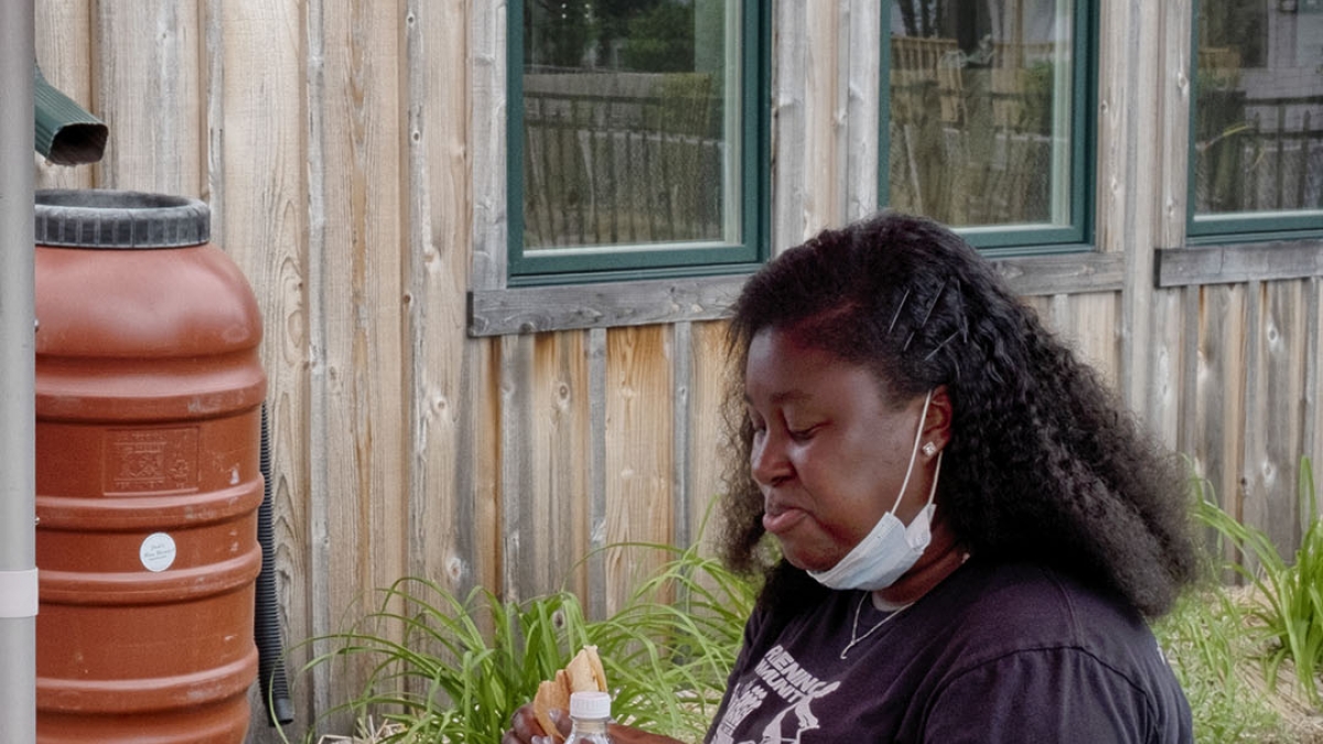 Gardening the Community Garden #36_4 © 2020 Patricia Crutchfield