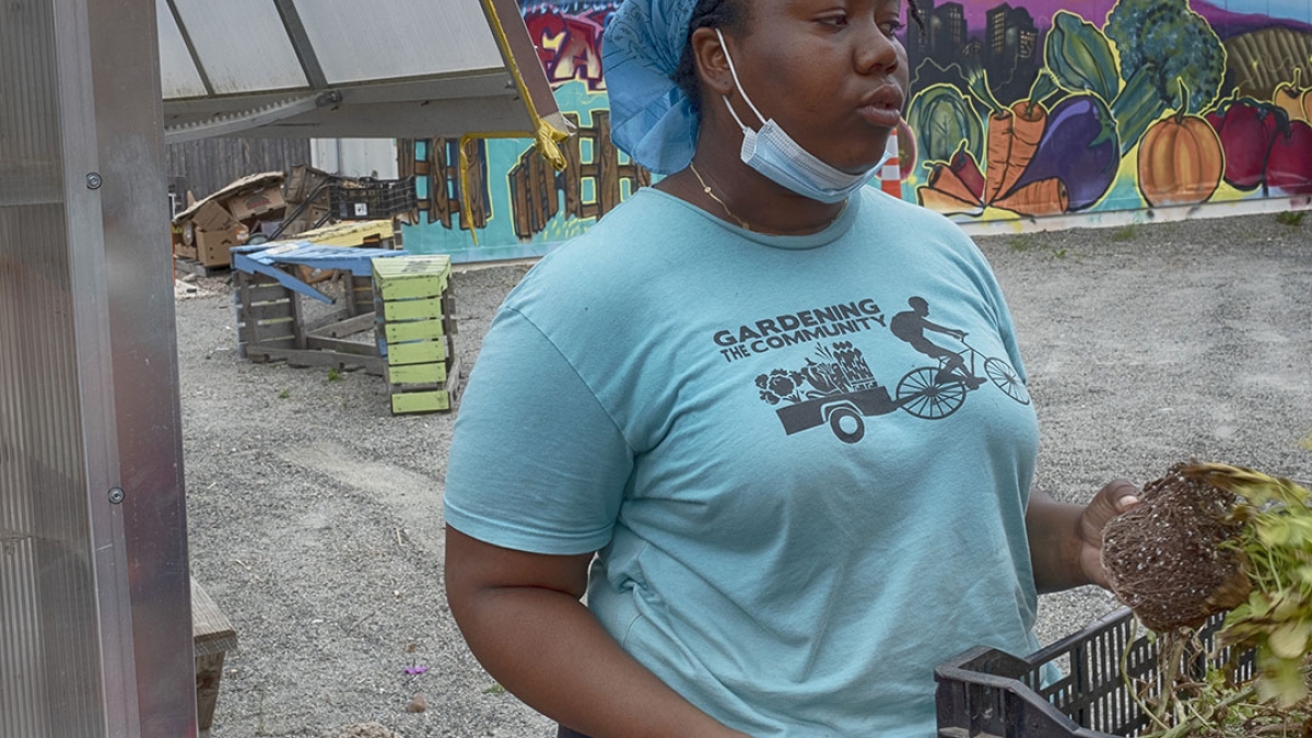 Gardening the Community Garden #36_5 © 2020 Patricia Crutchfield