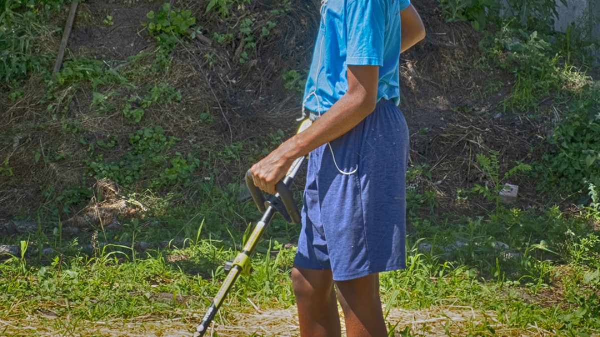 Gardening the Community Garden #42_2 © 2020 Patricia Crutchfield