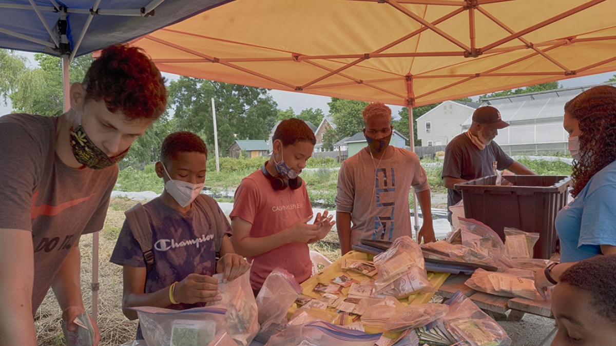 Gardening the Community Garden #42_4 © 2020 Patricia Crutchfield