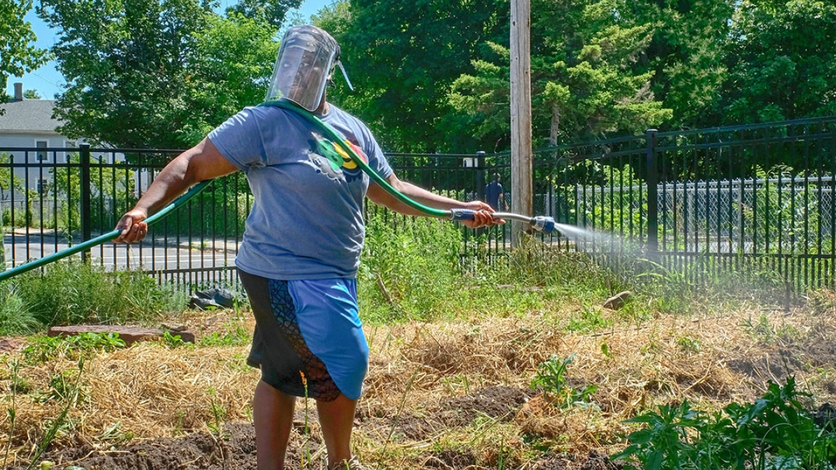 Gardening the Community Garden #54_1 © 2020 Patricia Crutchfield