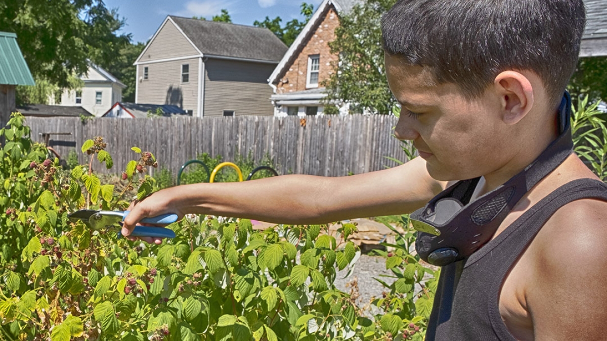 Gardening the Community Garden #55_1 © 2020 Patricia Crutchfield
