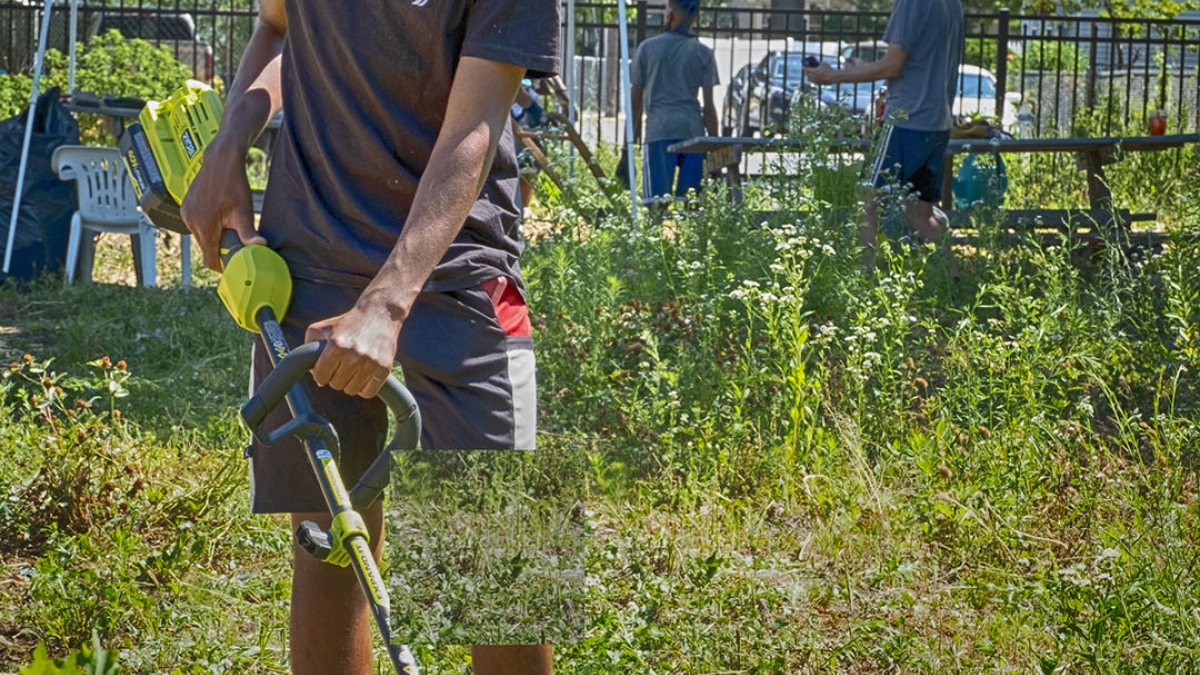 Gardening the Community Garden #55_2 © 2020 Patricia Crutchfield