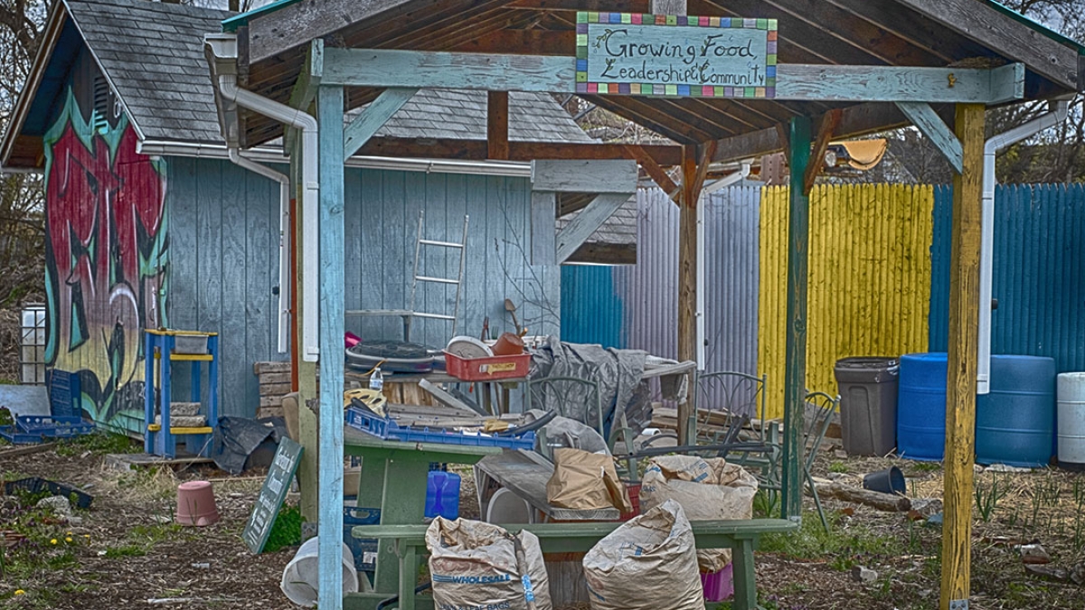 Gardening the Community Garden #68_1 © 2020 Patricia Crutchfield