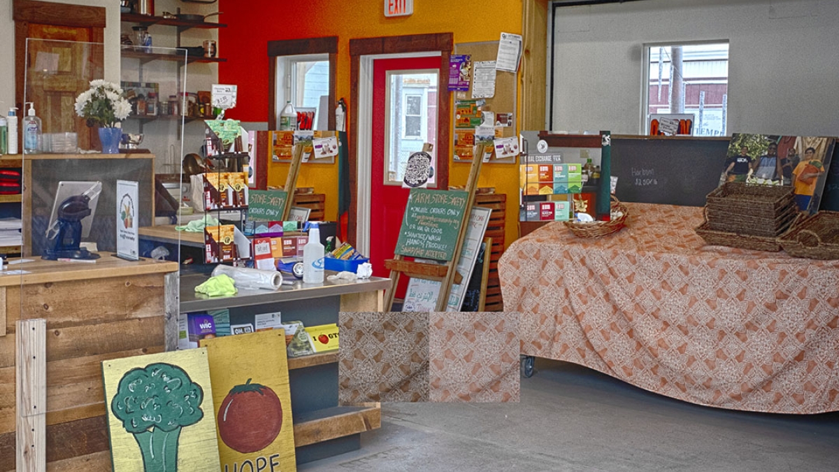 Gardening the Community Garden #6 © 2020 Patricia Crutchfield