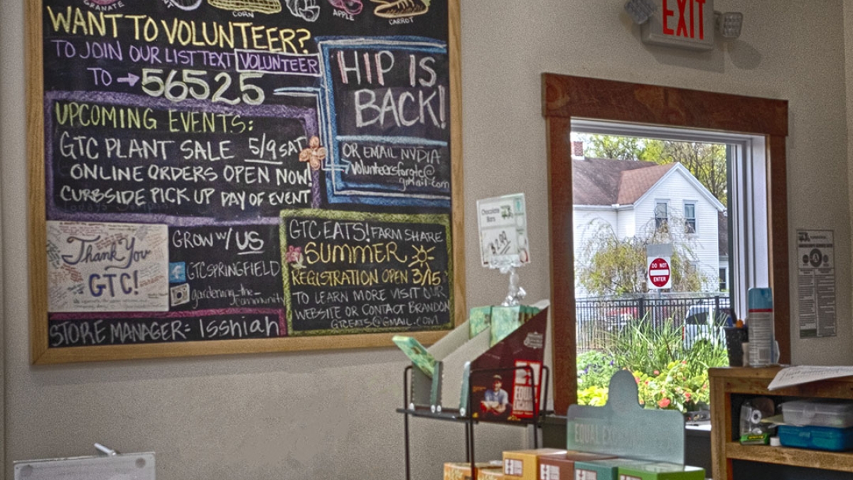 Gardening the Community Garden #7 © 2020 Patricia Crutchfield