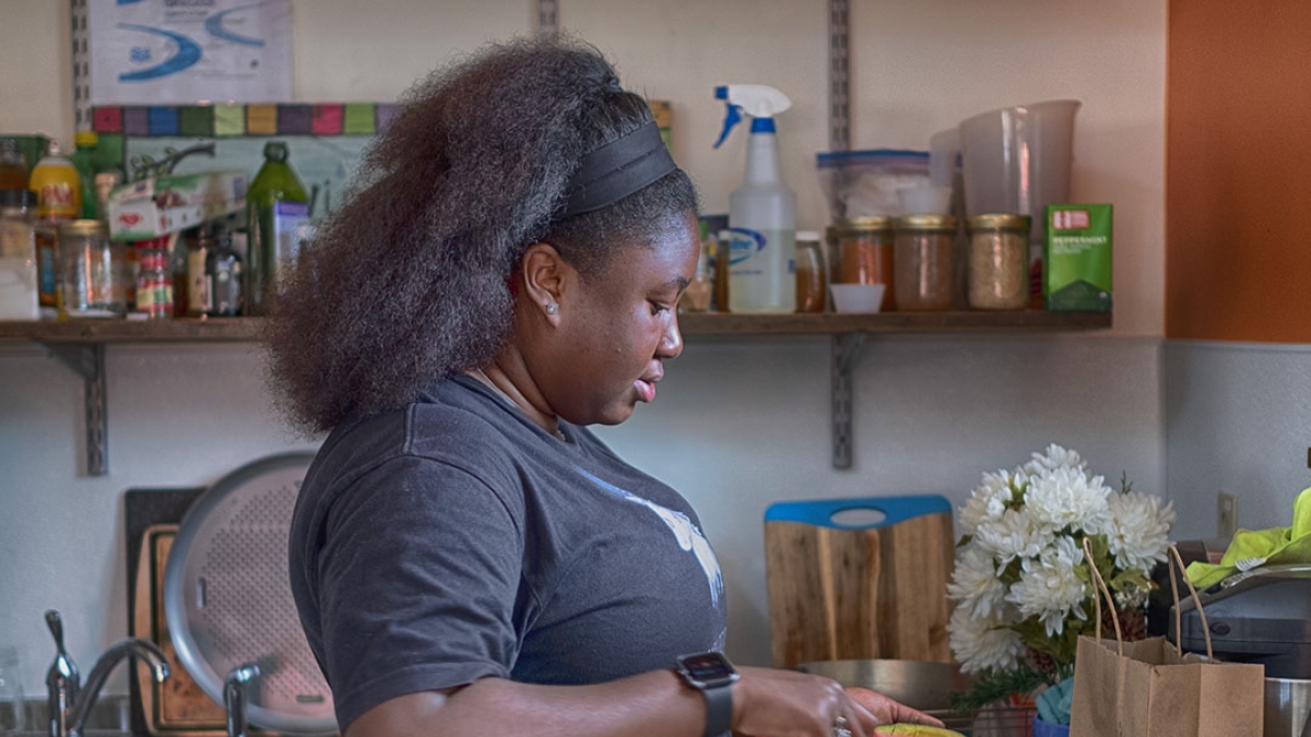 Gardening the Community Garden #8 © 2020 Patricia Crutchfield