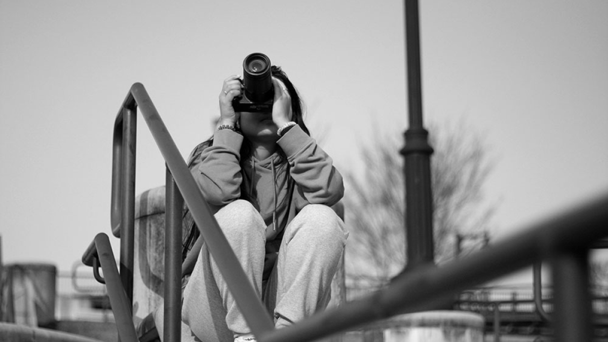 Portrait of Sania © 2024 Alisha Bhujel 