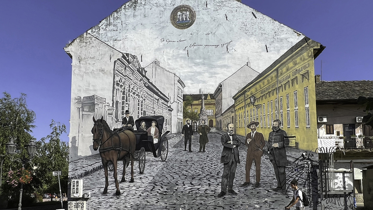  19th Century 5 Famous People by Aleksandar Milutinovic _ Novi Sad © 2022 Barb Krawczyk