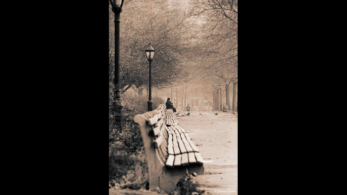 Lot 127_Bench Sitter © Julius Lester; 8.5” X 11”; $150