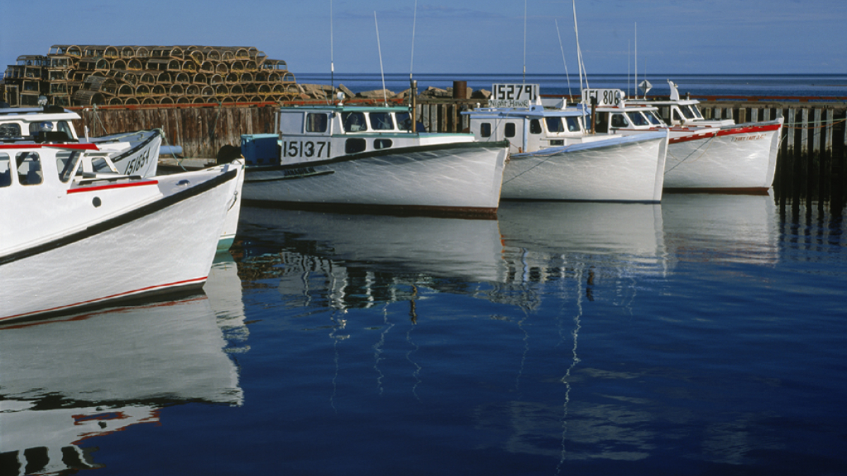 Fishing Boats, Prince Edward Island © Robert Floyd