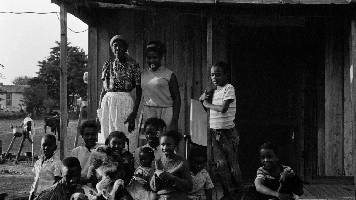 Family Portrait with Dogs © 1966 Julius Lester