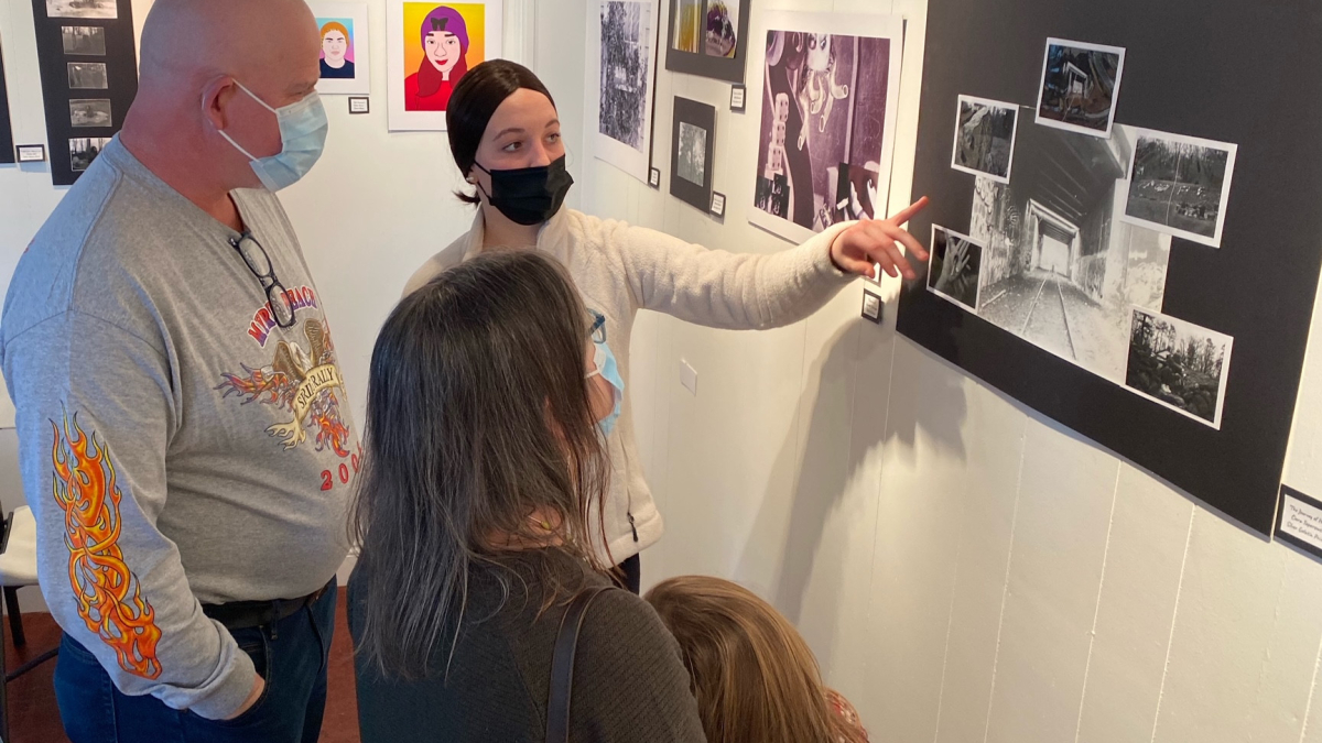 Ciara Toporowski shares her artwork story. © 2022 Robert Floyd