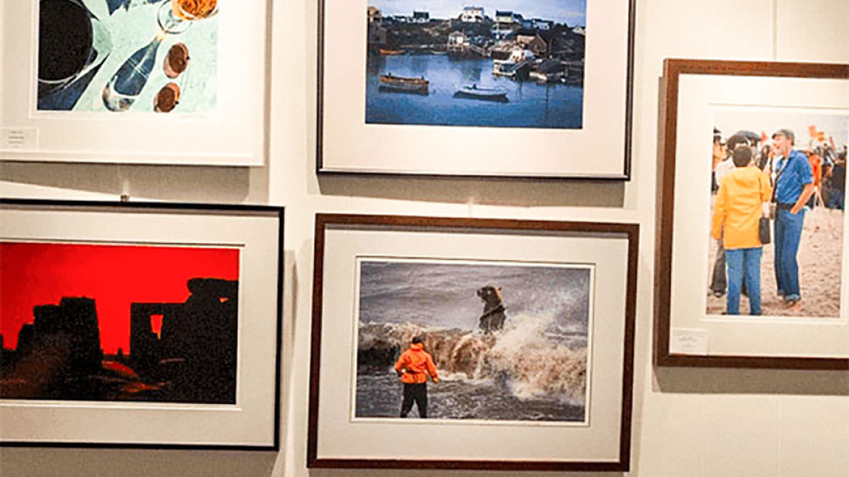 Gallery Wall of Robert Floyd Artwork