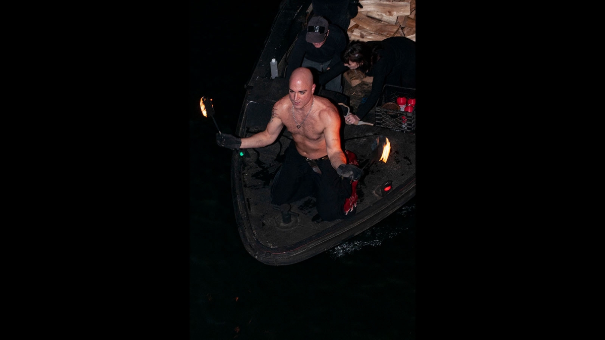 Juggling Fire ©Robert Floyd, 2012