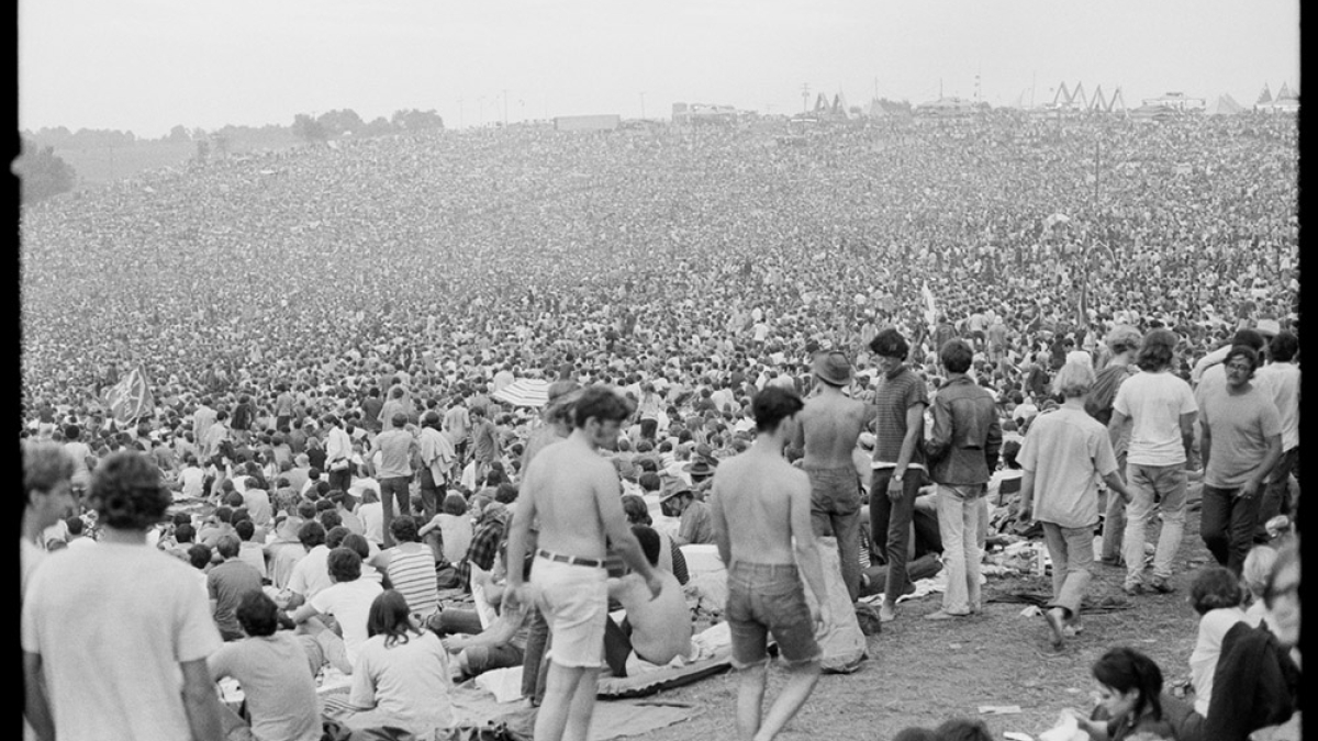 Woodstock Crowd © 1969 Robert Floyd