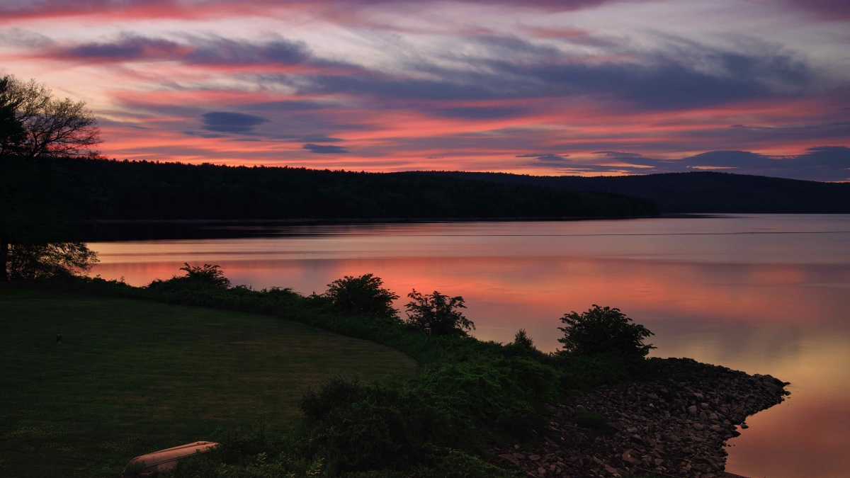 Quabbin Sunset ©Jack Grimaldi, 2018