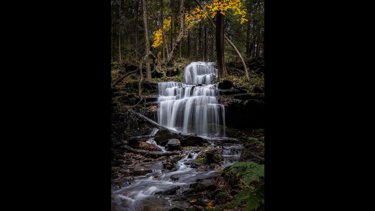 Gunn Brook Falls © 2022 Mark Lindhult