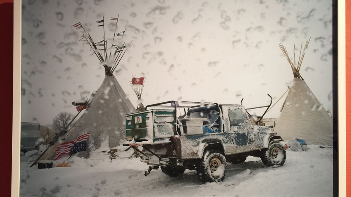 photo for John Willis and his Mni Wiconi artwork page