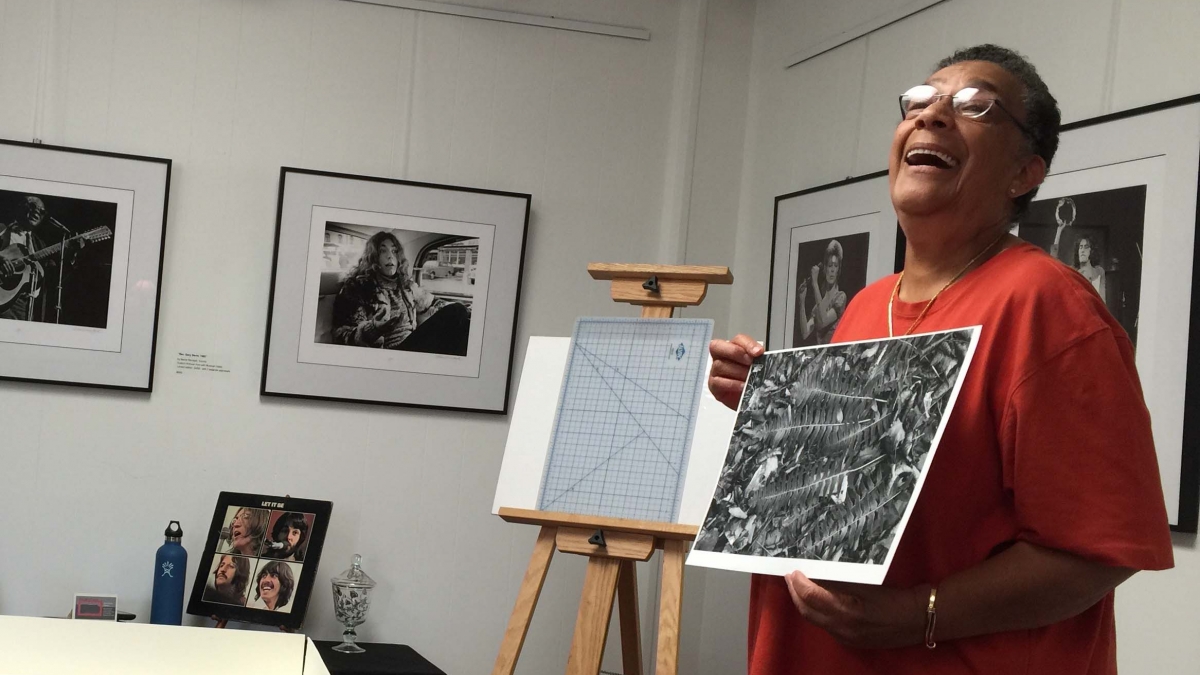 Pat Crutchfield shares one of her master prints.