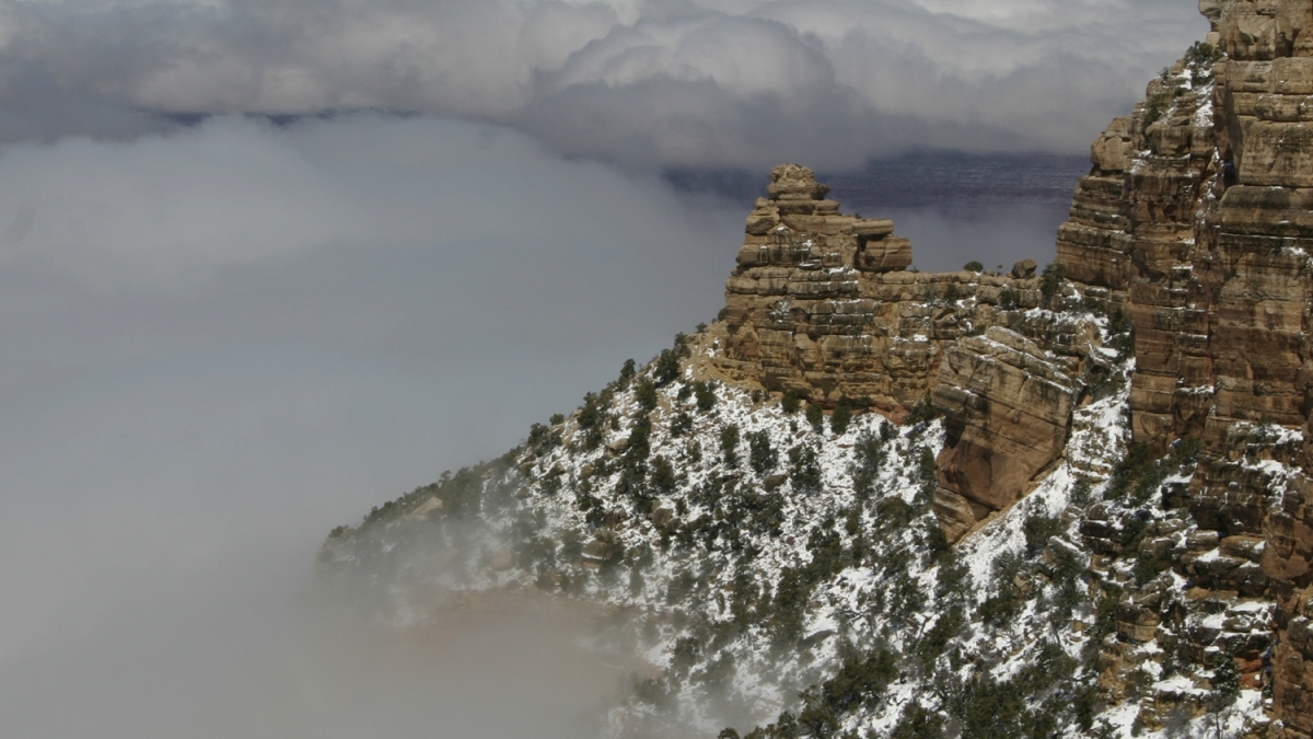 Grand Canyon in Winter by Mark Kassis
