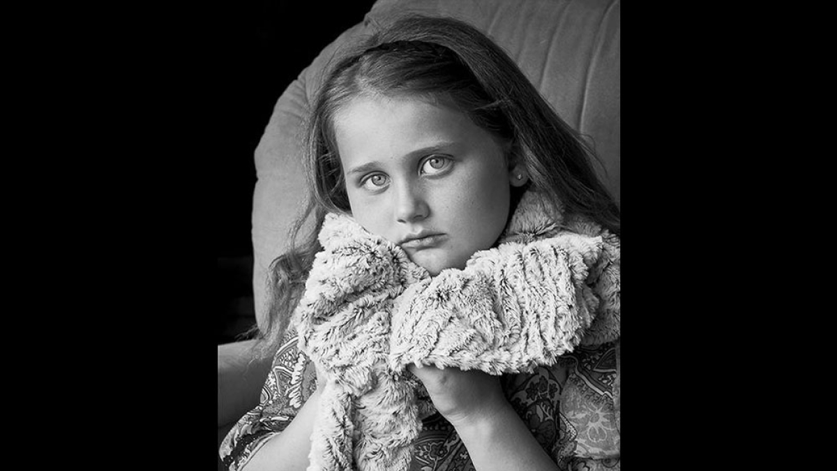 Kayla with Scarf © Rosemary Polletta