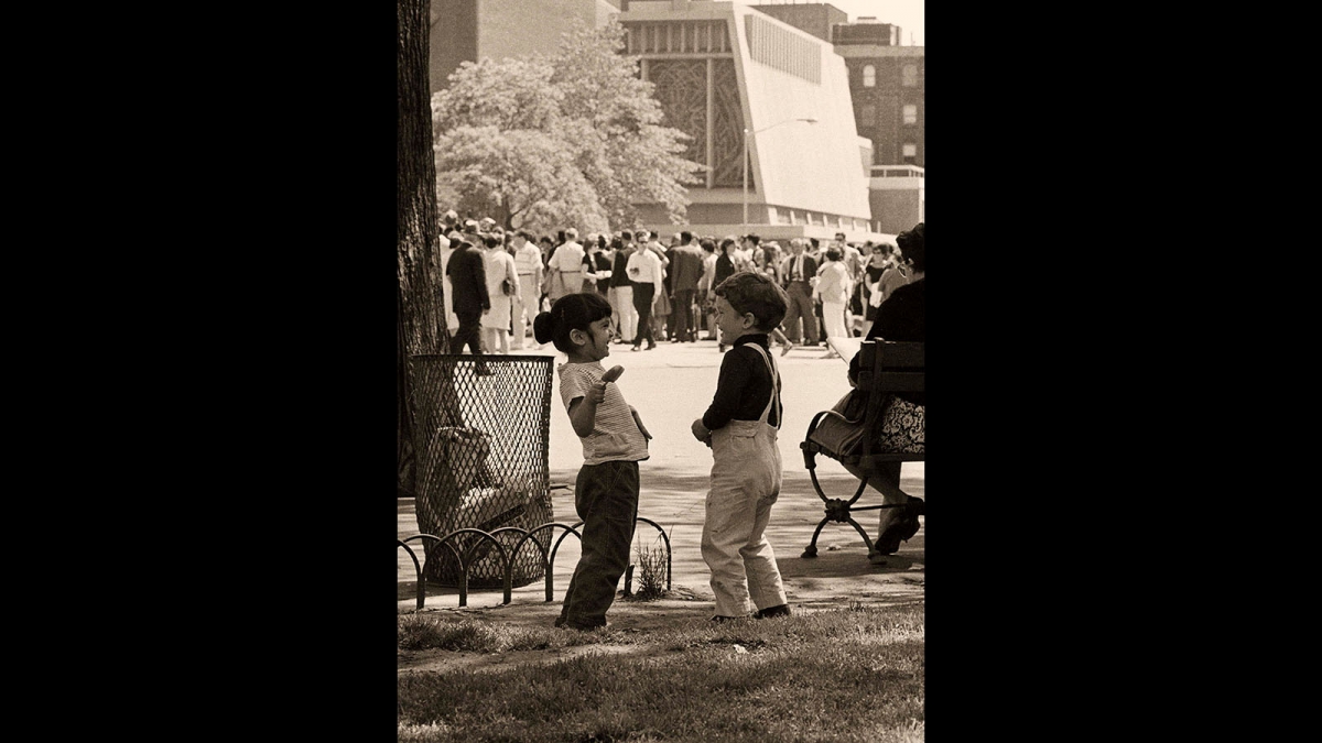 Two Children Laughing © 1966 Julius Lester