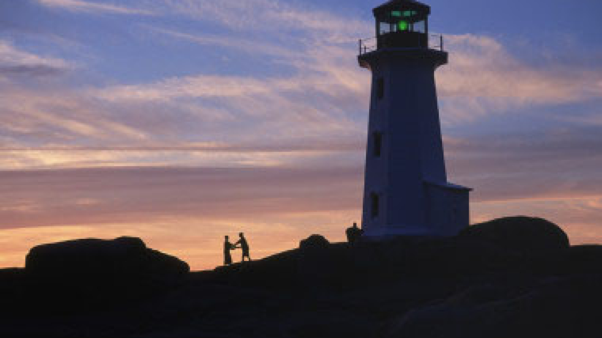 Lighthouse, Peggy's Cove, Nova Scotia © Robert Floyd