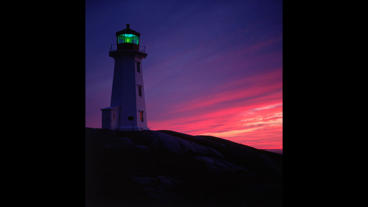Lighthouse, Peggy's Cove, Nova Scotia © Robert Floyd