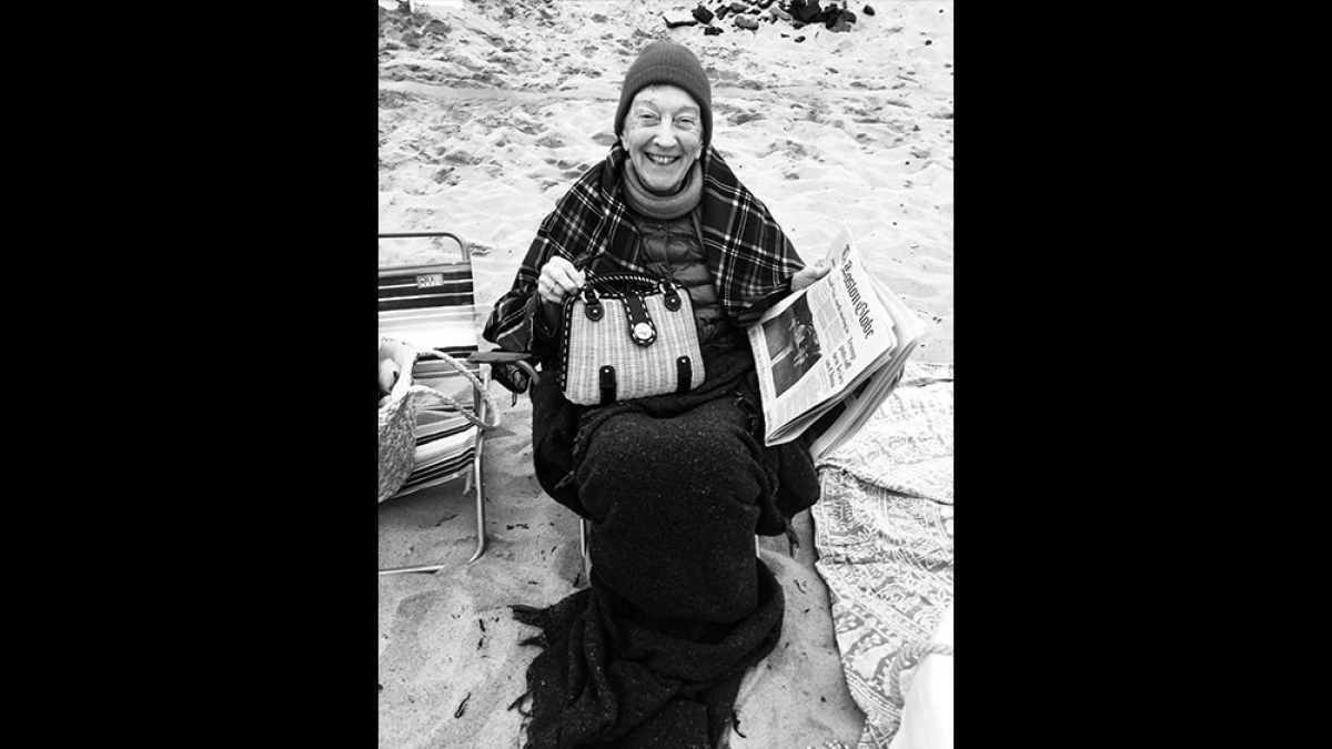 Mom at the Beach © Jessica Ryan Lapinski