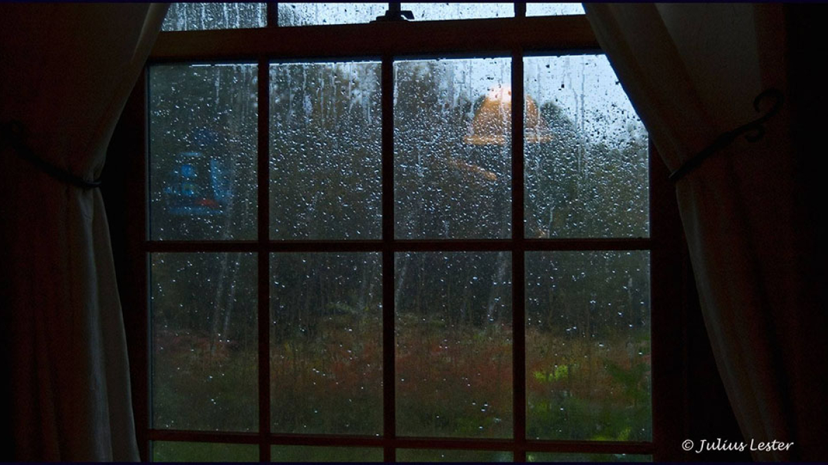 October Rain, Window © Julius Lester only $300