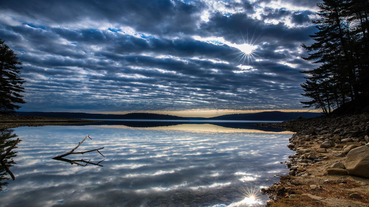 Quabbin Cove Reflection © 2022 Mark Lindhult