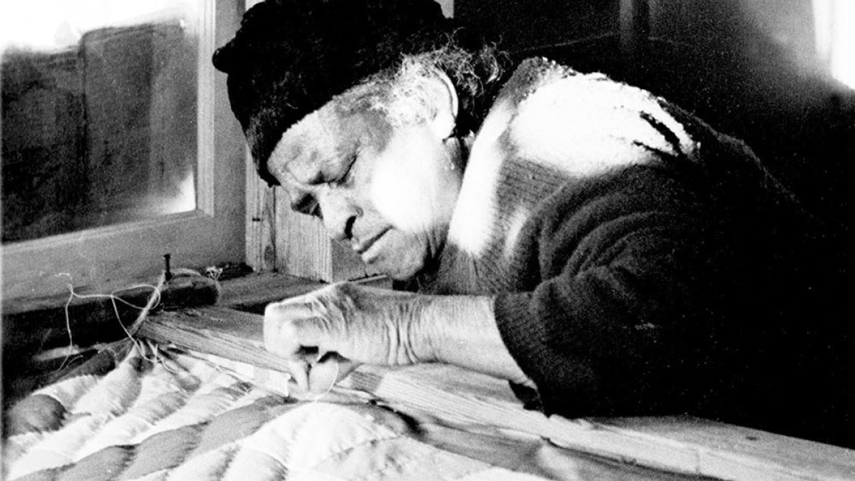 Woman Quilter © 1969 Julius lester