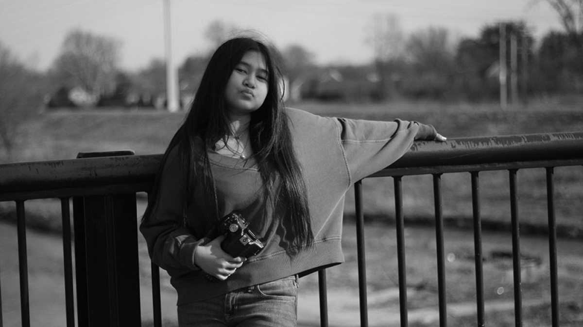 Portrait of Alisha © 2024 Sania Bhujel