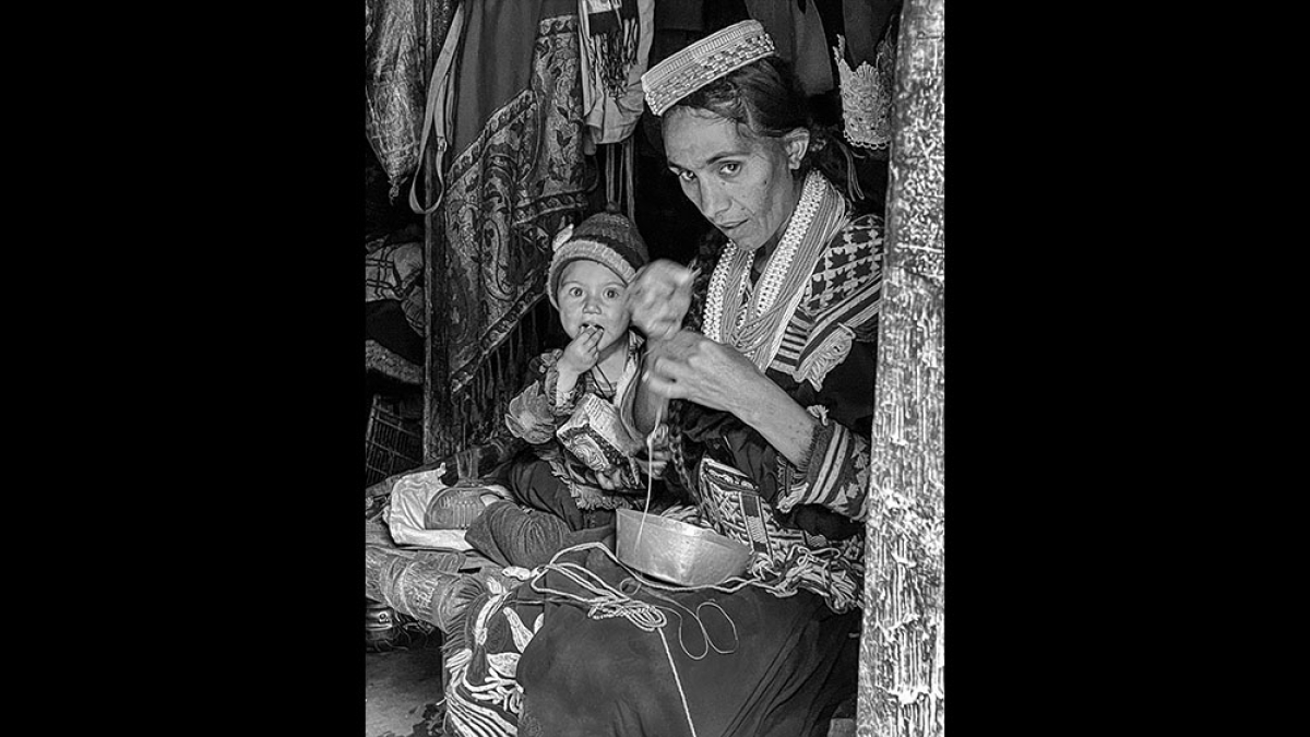 Seamstress and Her Daughter © Barb Krawczyk