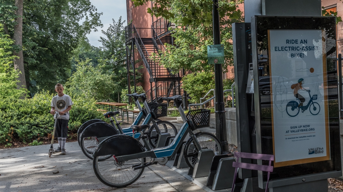 Northampton Bikes ©Carol Wasserloos, 2018