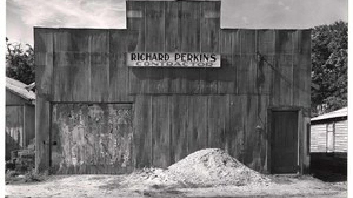 Tin False Front Building