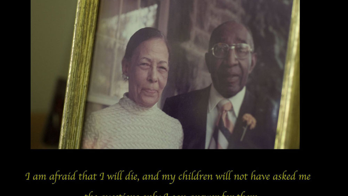 Julius Lester's parents © Julius Lester (Photo Poem) only $300